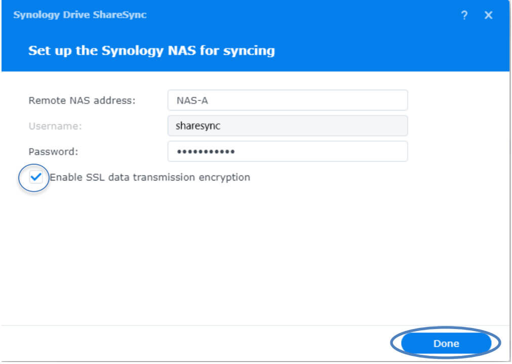 synology drive sharesync