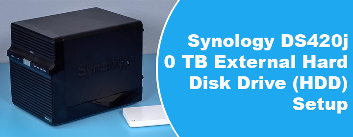 Synology DS420j 0 TB External Hard Disk Drive (HDD)